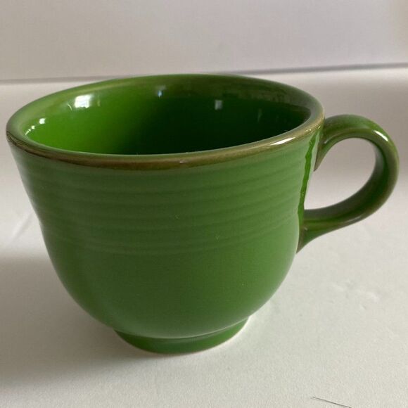 Fiestaware HLC Retired Color Shamrock Cup and Saucer - Picture 5 of 10